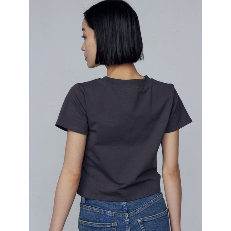 ロゴグラデーションミニマルTシャツ | EMODA | 詳細画像37 