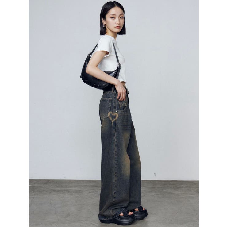 スプレーロゴミニマルTシャツ | EMODA | 詳細画像12 