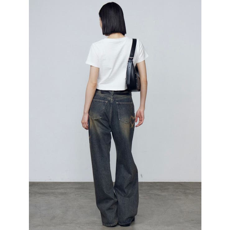 スプレーロゴミニマルTシャツ | EMODA | 詳細画像13 