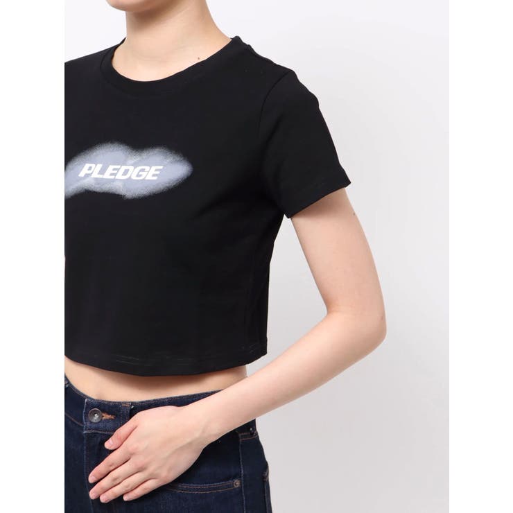 スプレーロゴミニマルTシャツ | EMODA | 詳細画像31 