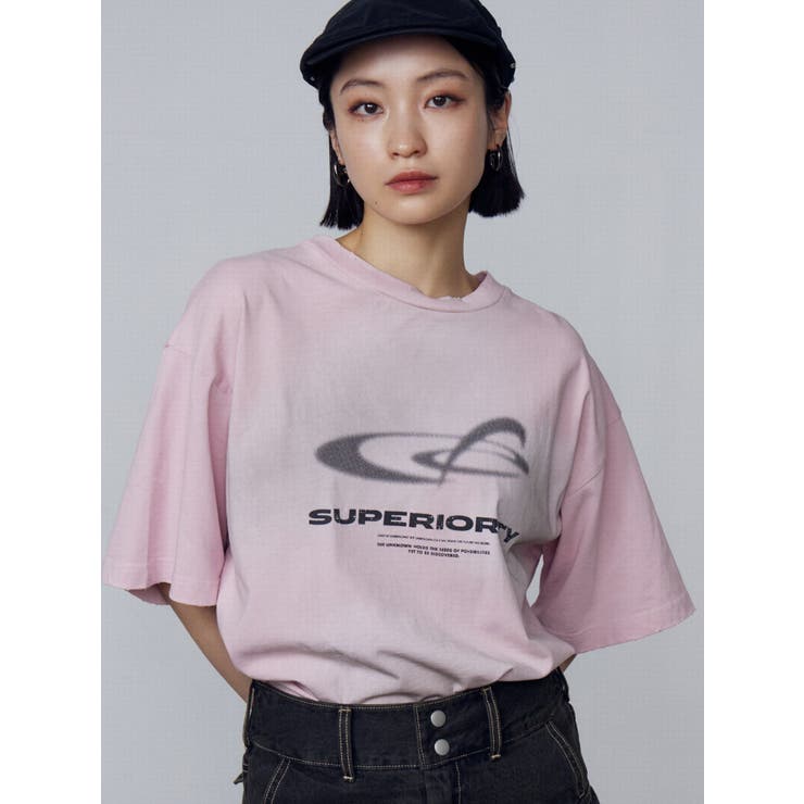 セール】スプレーアートTシャツ（Tシャツ/カットソー）｜EMODA