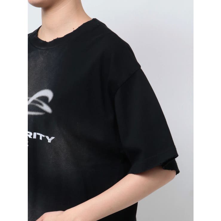 アートグラフィックオーバーTシャツ[品番：MKSW0063865]｜EMODA