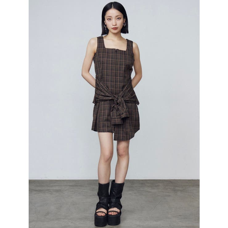 ラップスリーブミニワンピース | EMODA | 詳細画像11 