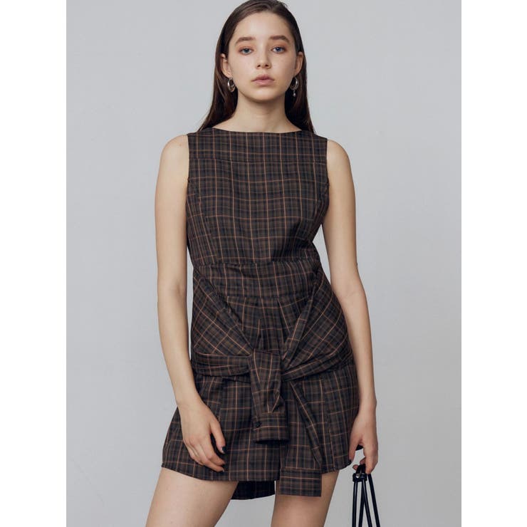 ラップスリーブミニワンピース | EMODA | 詳細画像19 