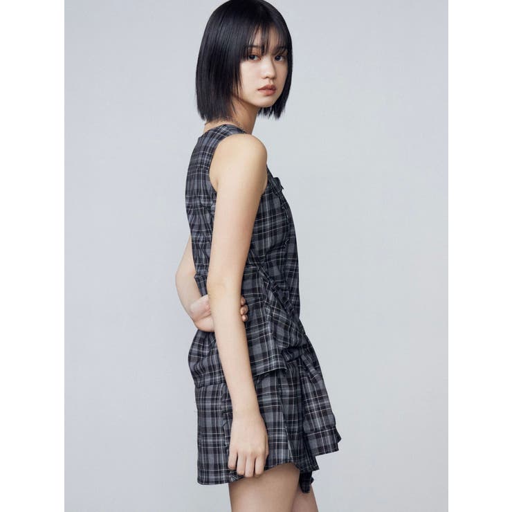 ラップスリーブミニワンピース | EMODA | 詳細画像4 