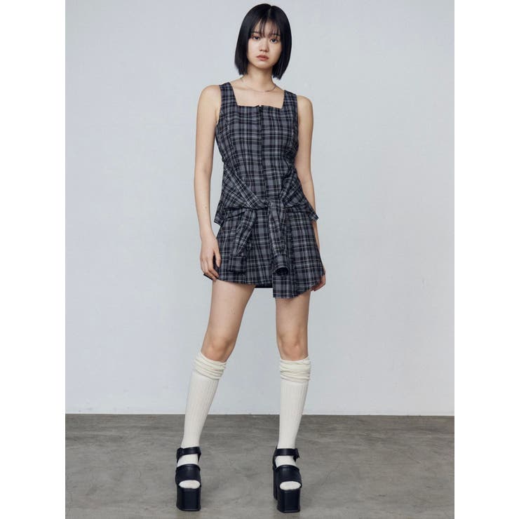 ラップスリーブミニワンピース | EMODA | 詳細画像5 