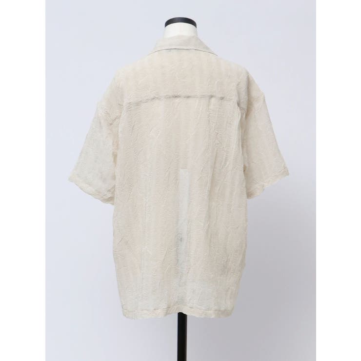 【VEQUM】SHEER BOXY SHIRT | EMODA | 詳細画像19 