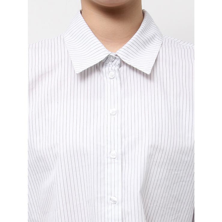 ノットスリーブオーバーシャツ | EMODA | 詳細画像24 