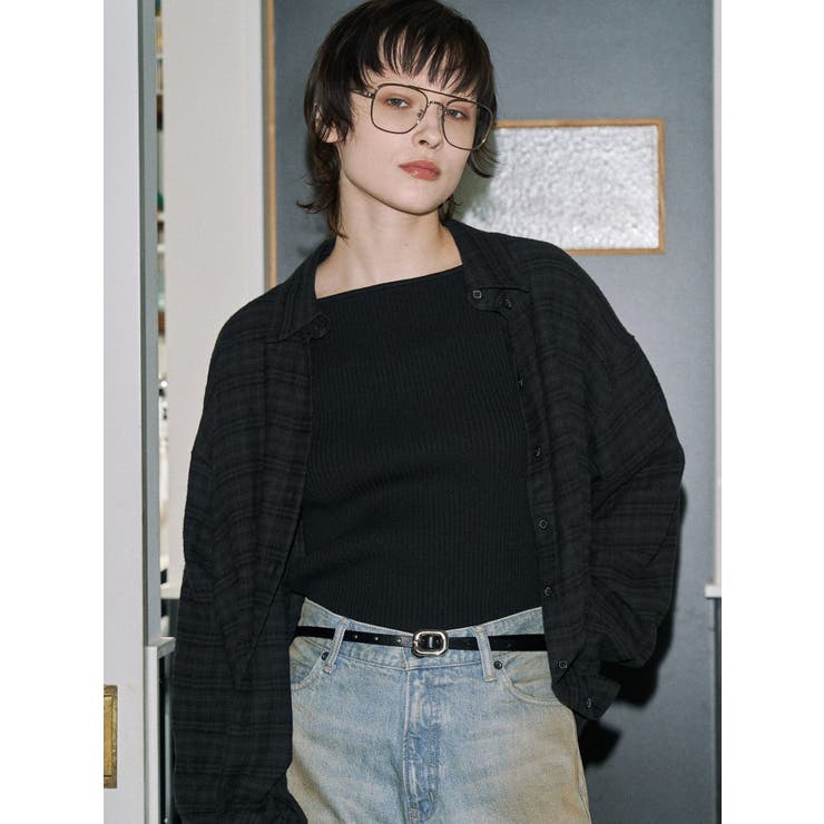 【VEQUM】BOXY OVER SHIRT | EMODA | 詳細画像1 