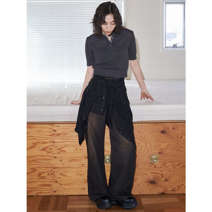AMBIDEX Store ○OJO pleats Skirt(F クロ): l'atelier du savon