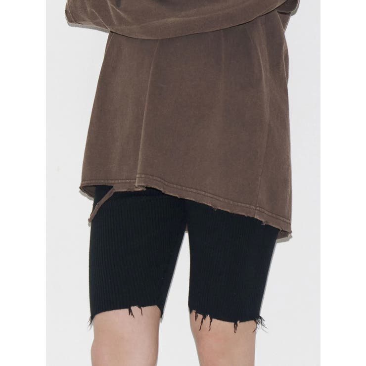 ブラック | 【VEQUM】RIB LEGGINGS | EMODA