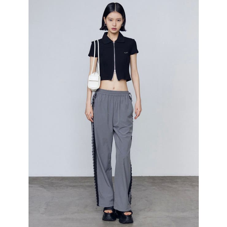 サイドレースナイロンパンツ | EMODA | 詳細画像16 