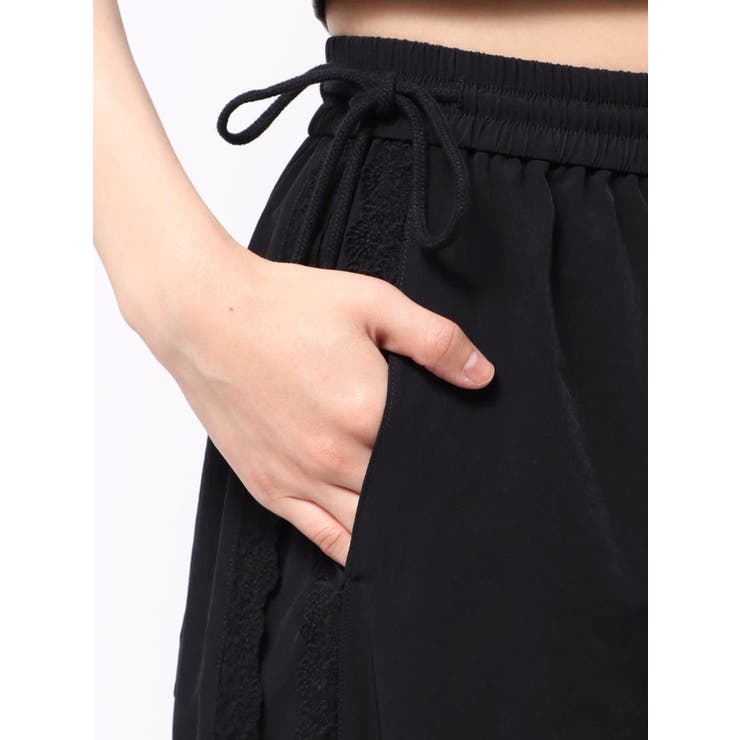 サイドレースナイロンパンツ | EMODA | 詳細画像30 