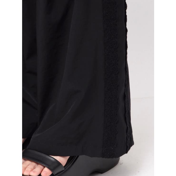 サイドレースナイロンパンツ | EMODA | 詳細画像31 