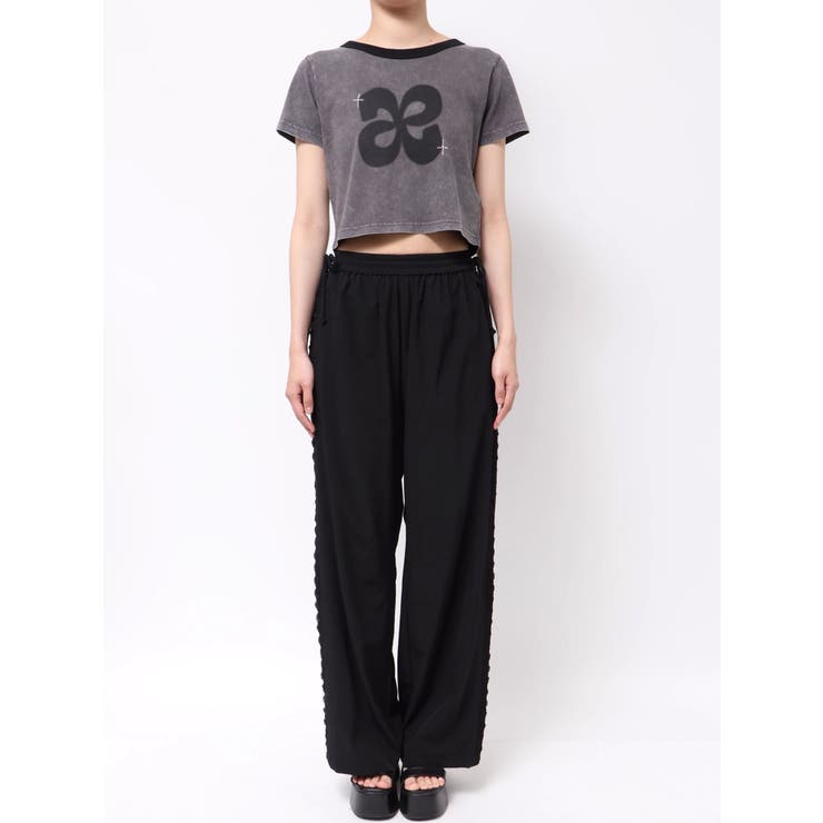 サイドレースナイロンパンツ | EMODA | 詳細画像33 