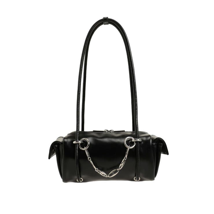 Lさま専用 新品ワンハンドルMサイズ ダークブラウン 足付き ショルダー