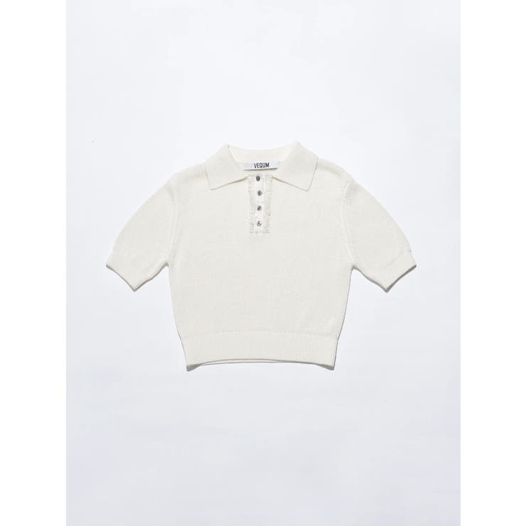 【VEQUM】SHEER DRY POLO KNIT | EMODA | 詳細画像19 