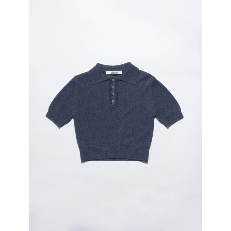 【VEQUM】SHEER DRY POLO KNIT | EMODA | 詳細画像21 