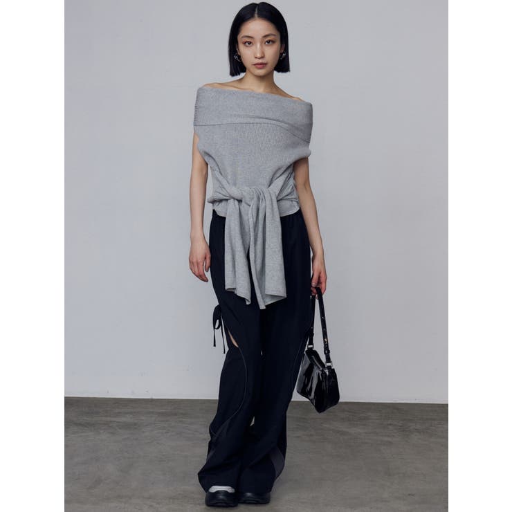 リボンオフショルダートップ | EMODA | 詳細画像19 