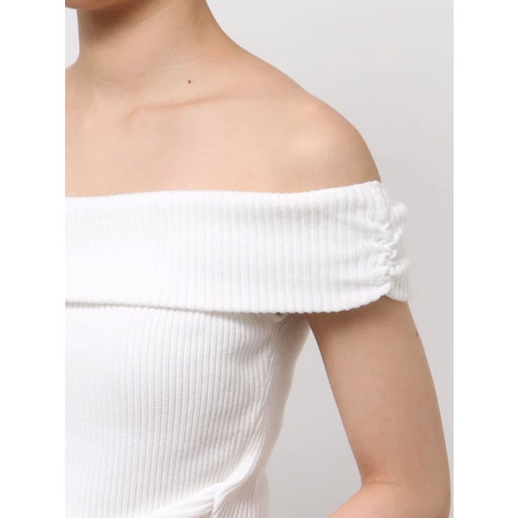 リボンオフショルダートップ | EMODA | 詳細画像34 