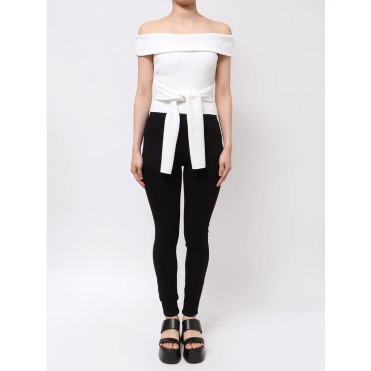 リボンオフショルダートップ | EMODA | 詳細画像37 