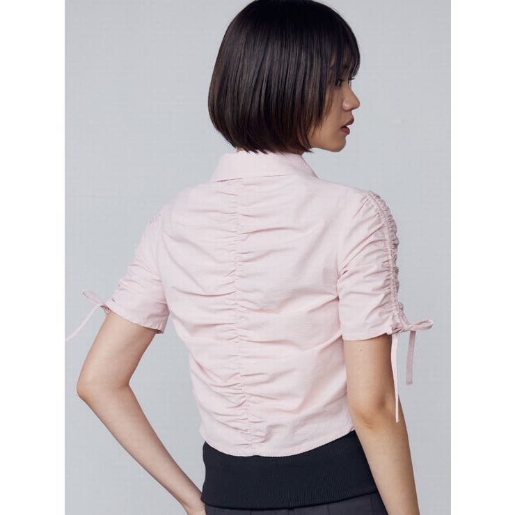 ギャザージップシャツトップ | EMODA | 詳細画像26 