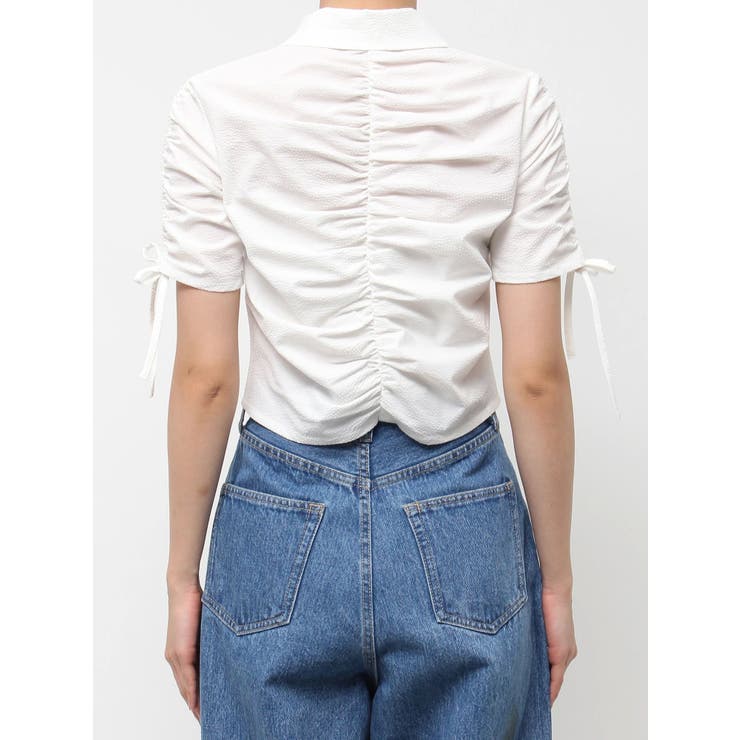 ギャザージップシャツトップ | EMODA | 詳細画像39 