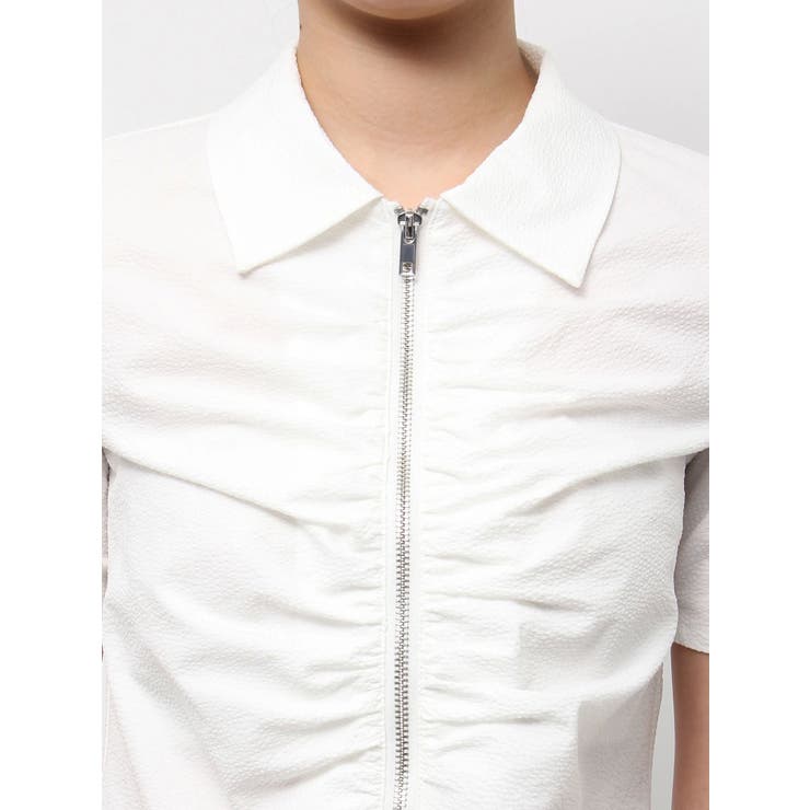 ギャザージップシャツトップ | EMODA | 詳細画像40 