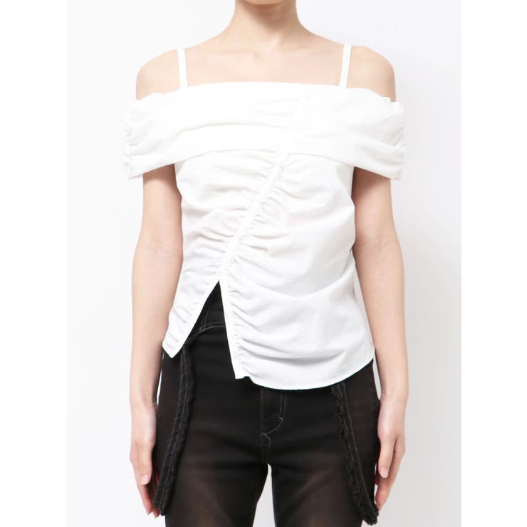 オフショルダーボタントップ | EMODA | 詳細画像33 