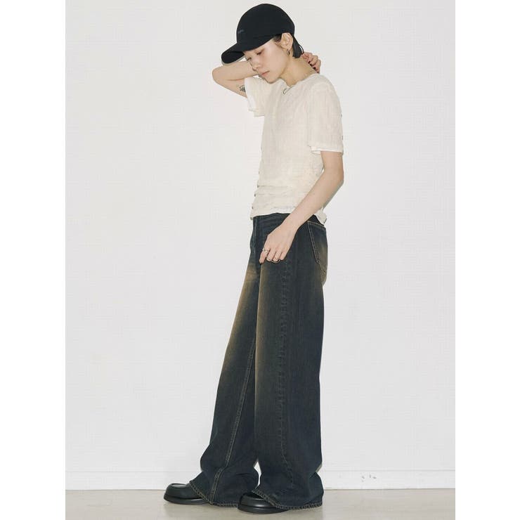 【VEQUM】WRINCLE LAYEREED TOPS | EMODA | 詳細画像16 