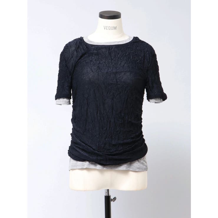 【VEQUM】WRINCLE LAYEREED TOPS | EMODA | 詳細画像24 