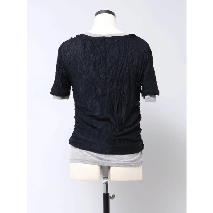 【VEQUM】WRINCLE LAYEREED TOPS | EMODA | 詳細画像26 