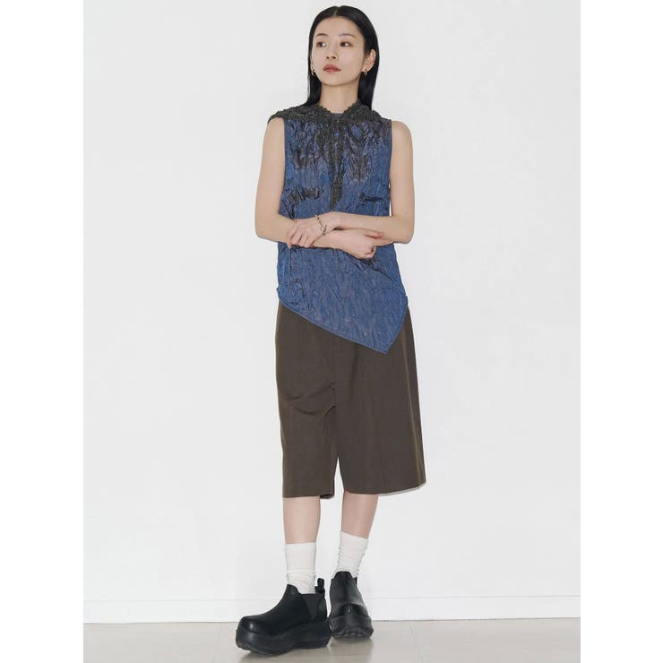 【VEQUM】CRASH WRINKLE TOPS | EMODA | 詳細画像18 