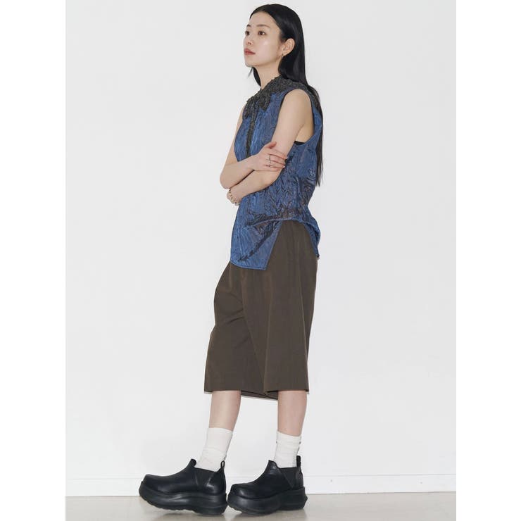 【VEQUM】CRASH WRINKLE TOPS | EMODA | 詳細画像19 