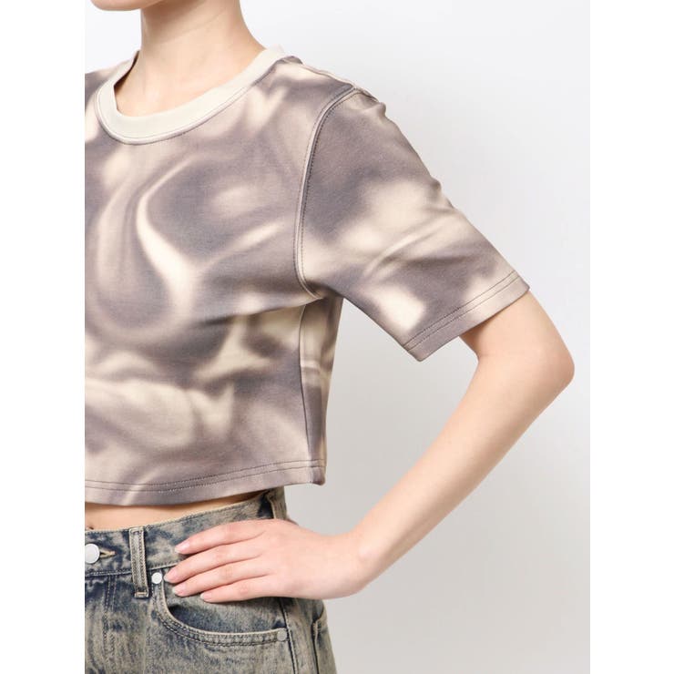 ボクシーパターンTシャツ | EMODA | 詳細画像15 