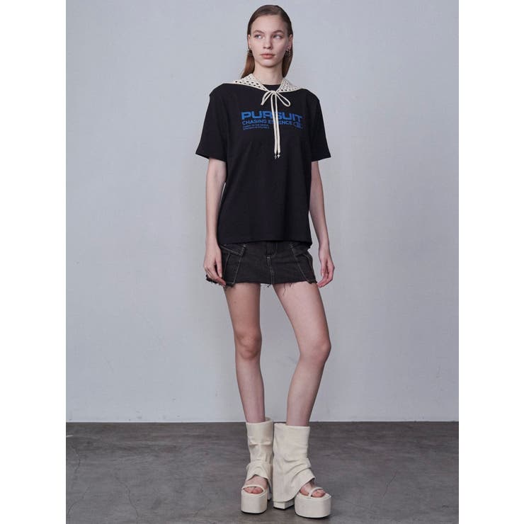 ロゴグラフィックTシャツ | EMODA | 詳細画像25 