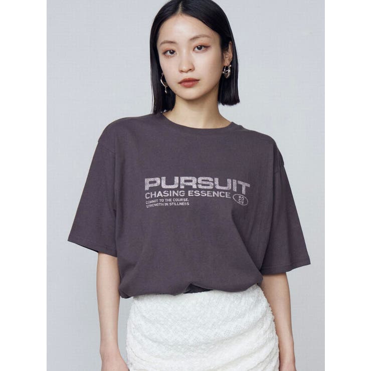 ロゴグラフィックTシャツ | EMODA | 詳細画像4 