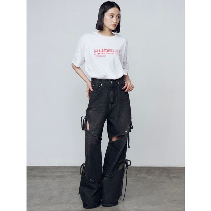 ロゴグラフィックTシャツ | EMODA | 詳細画像9 