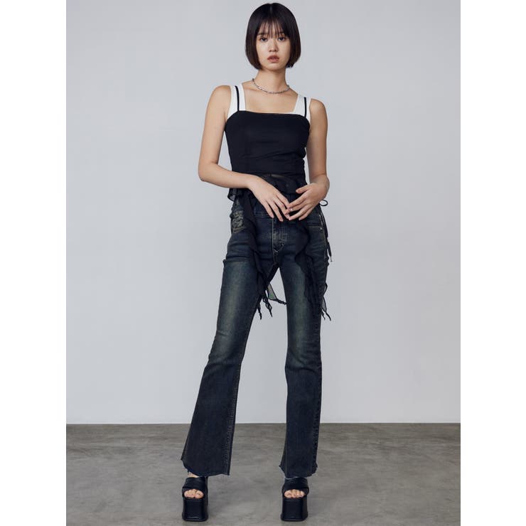 ハングラッフルキャミソール | EMODA | 詳細画像10 