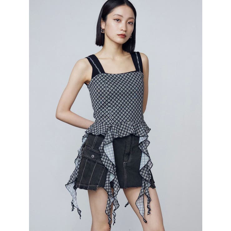 ハングラッフルキャミソール | EMODA | 詳細画像33 