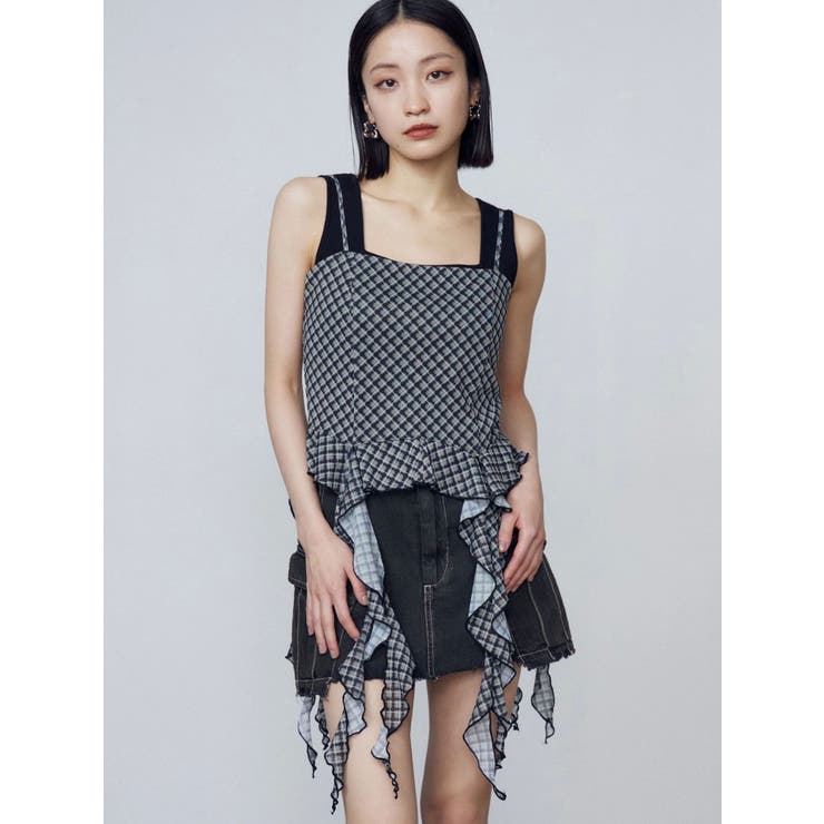 ハングラッフルキャミソール | EMODA | 詳細画像34 