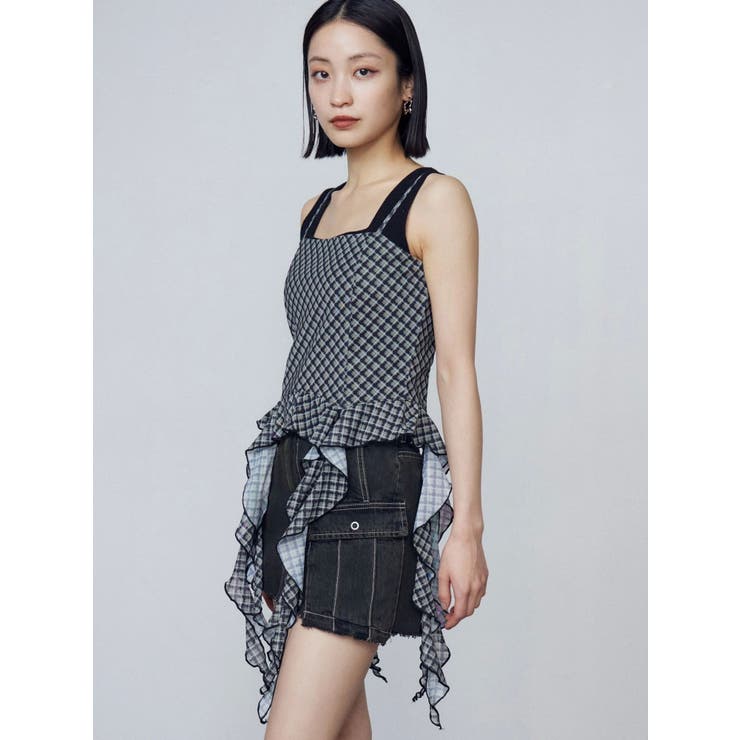 ハングラッフルキャミソール | EMODA | 詳細画像36 