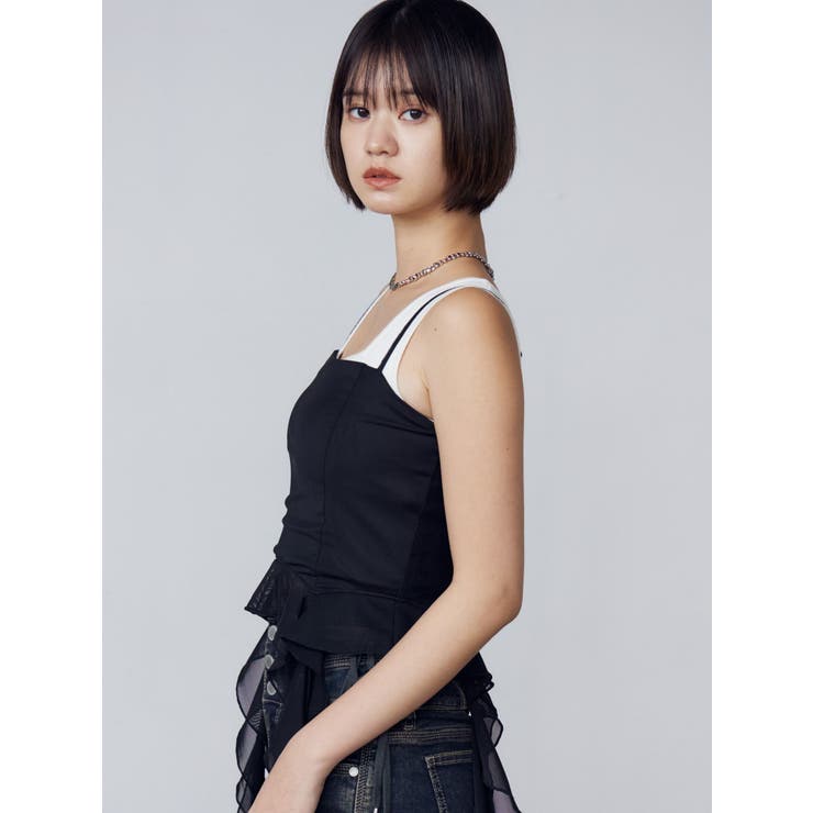 ハングラッフルキャミソール | EMODA | 詳細画像8 