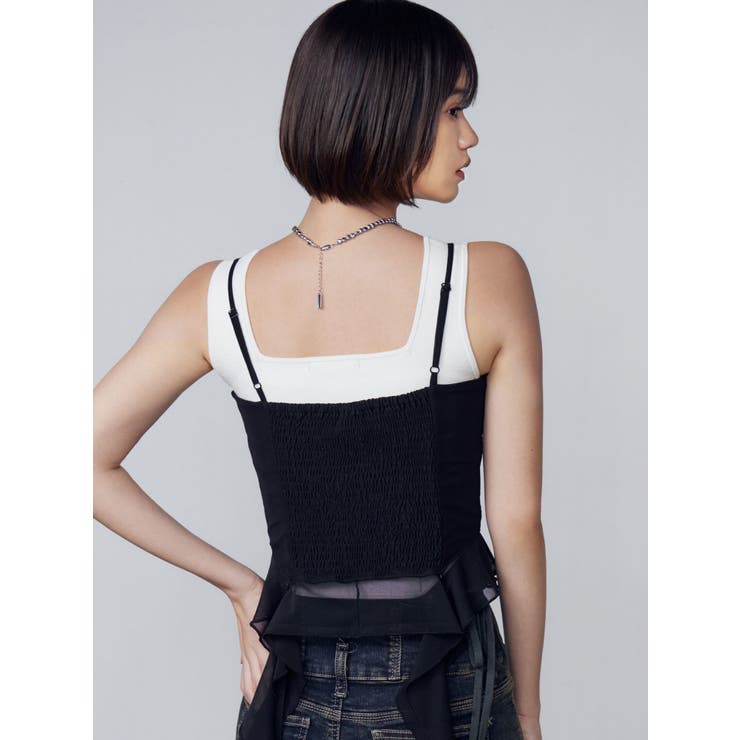 ハングラッフルキャミソール | EMODA | 詳細画像9 