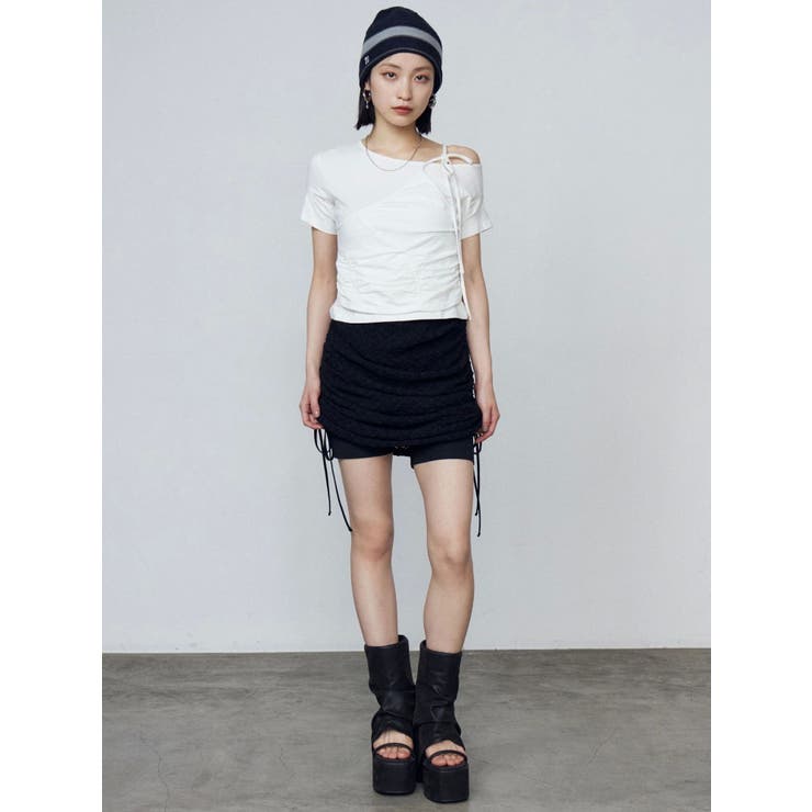 EMODA 2点 セットアップ❤新品 未使用 ジャガードツインニット[品番：MKSW0046602]｜EMODA（エモダ）の