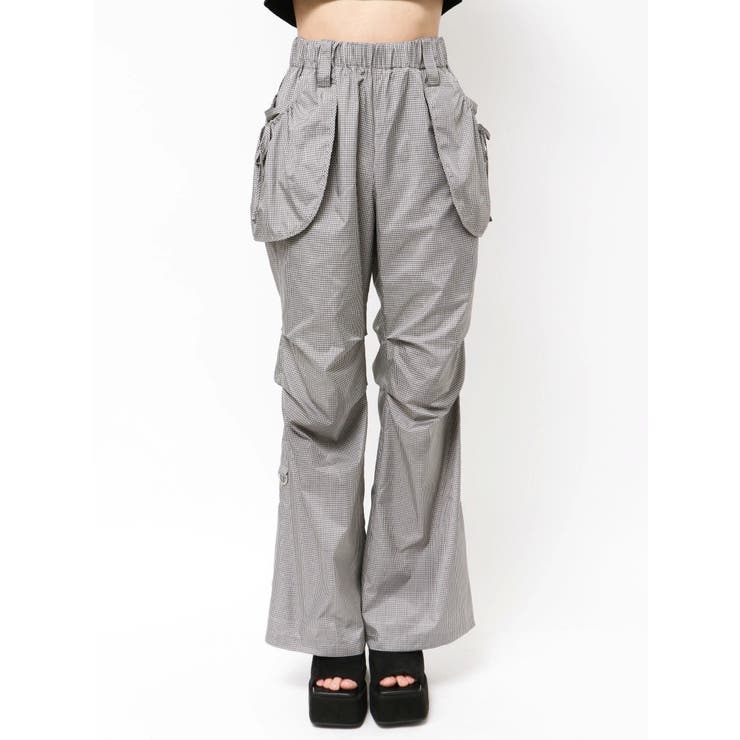 ハングポケットセミフレアパンツ | EMODA | 詳細画像29 