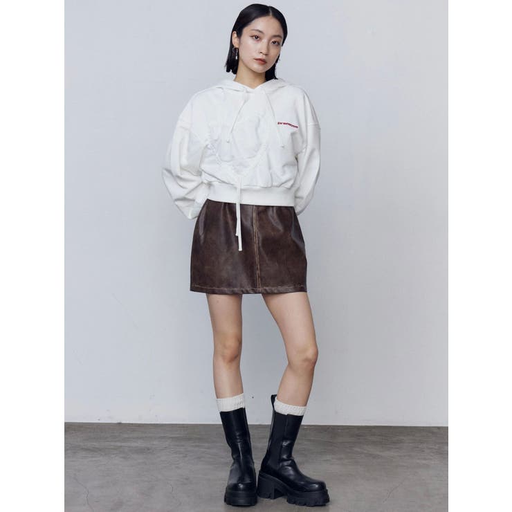 カーブウエストミニスカート | EMODA | 詳細画像14 