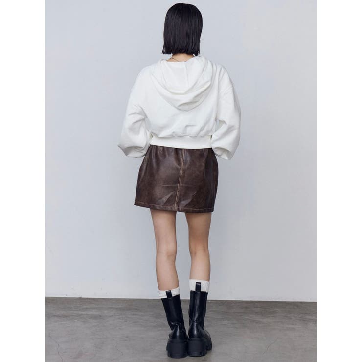 カーブウエストミニスカート | EMODA | 詳細画像16 