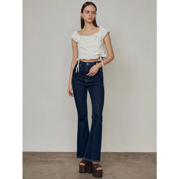 クロスバルキーフォームサンダル | EMODA | 詳細画像12 