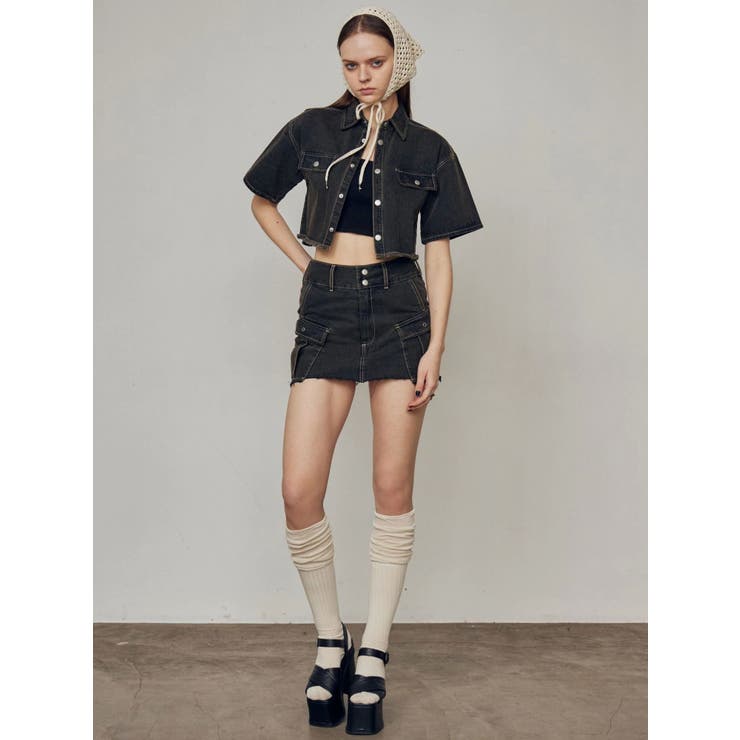 クロスバルキーフォームサンダル | EMODA | 詳細画像8 